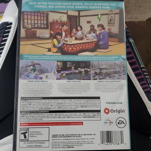 NEW THE SIMS 4 SNOWY ESCAPE EXPANSION PACK - Picture 2 of 2